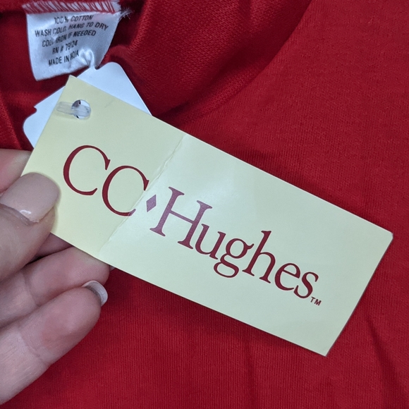 NWT CC Hughes Red Pullover Poncho - Toddler Size ❤️✨ - Picture 7 of 8